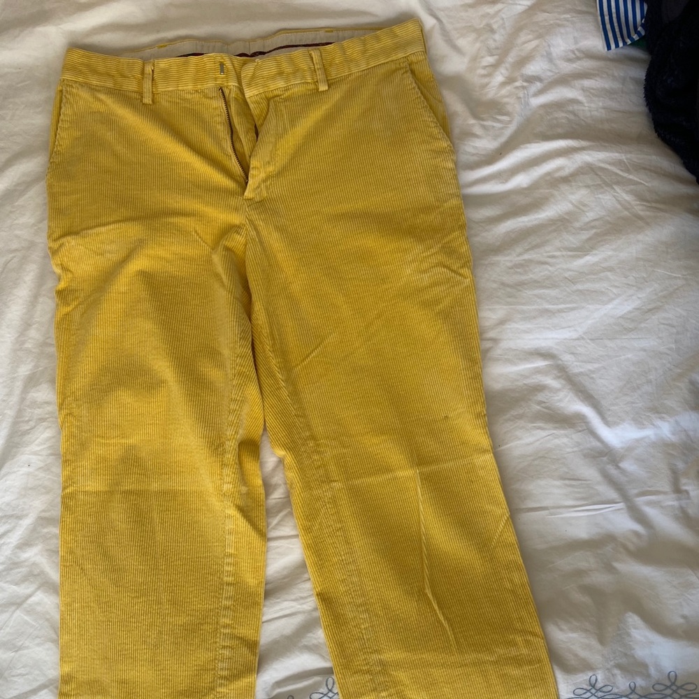 Ralph Lauren Yellow Corduroys 34x34